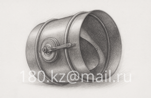 Круглый дроссель-клапан