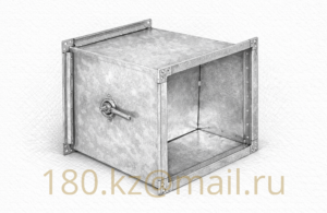 Прямоугольный дроссель-клапан