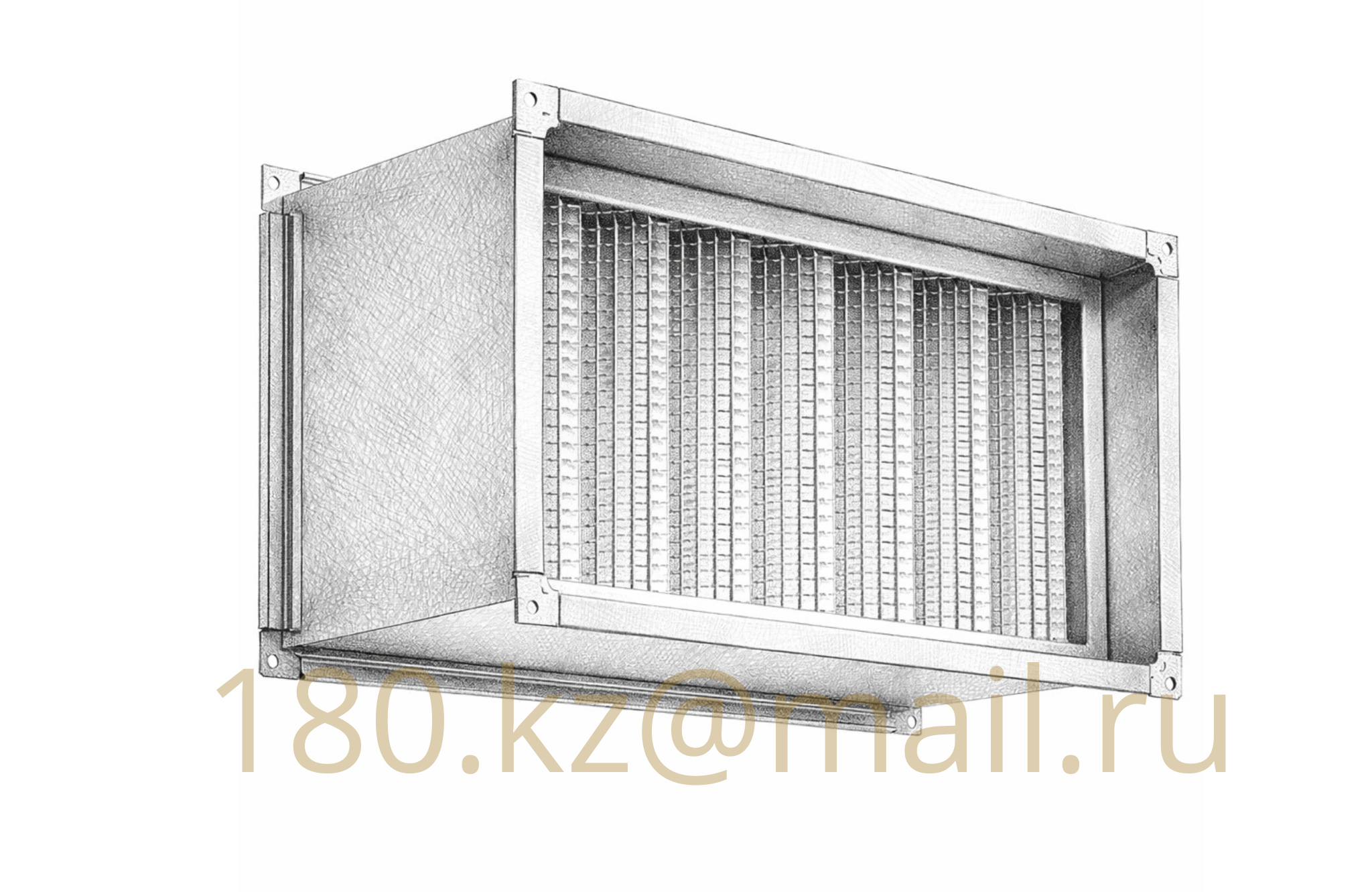 Фильтр-бокс для прямоугольных воздуховодов (панельные фильтры) — изображение 2