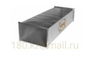 Прямоугольный / квадратный воздуховод оцинкованный