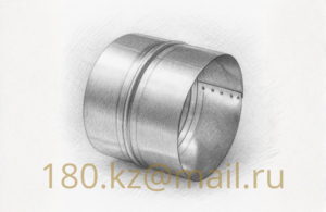 Ниппель круглый вентиляционный (Ø100 мм)