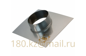 Врезка круглая в прямоугольный воздуховод Ø100 мм