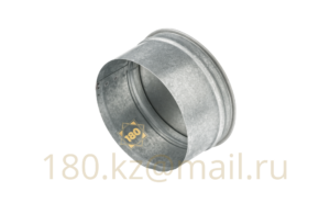 Круглая вентиляционная заглушка оцинкованная Ø100 мм