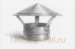 Зонтик вентиляционный круглый